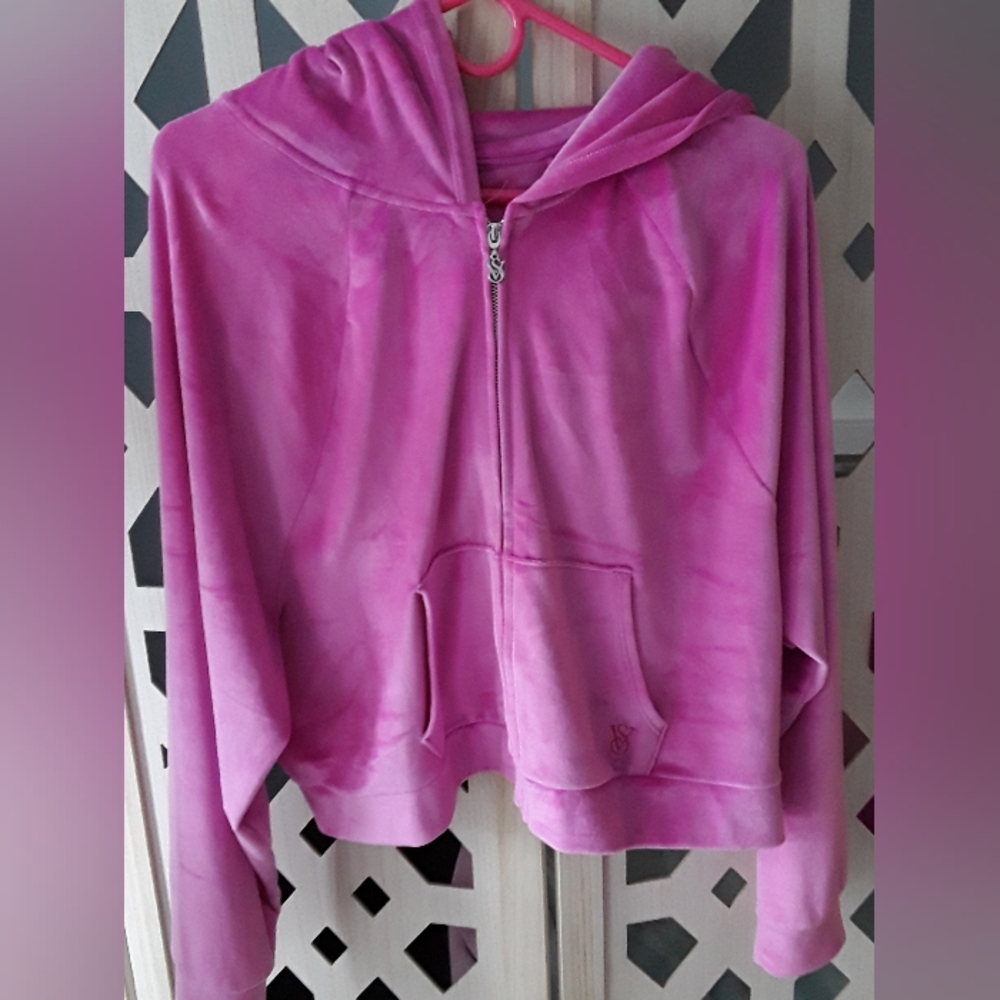 Victoria's Secret Pink Cropped Hoodie